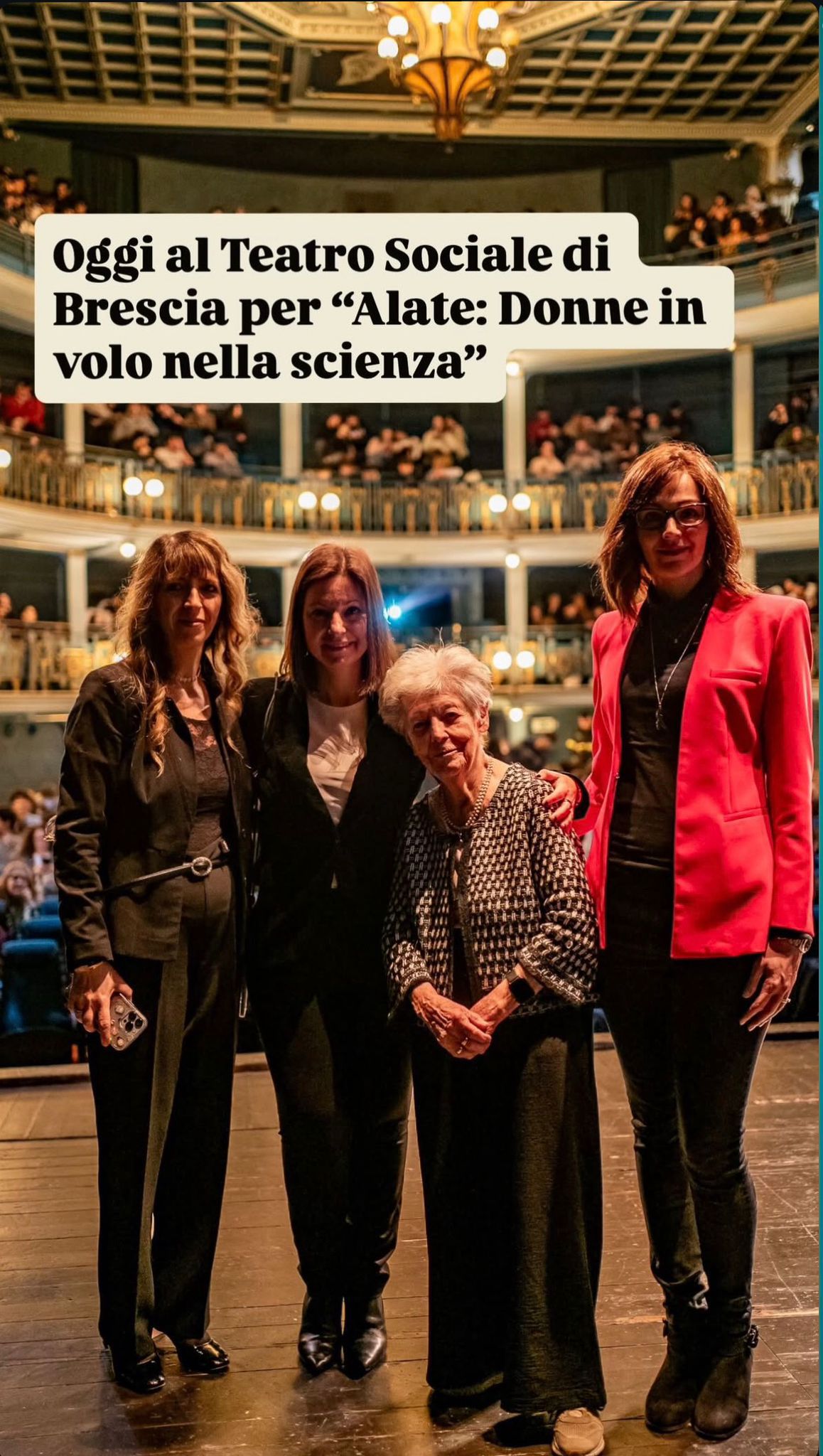 DONNE ALATE NELLA SCIENZA